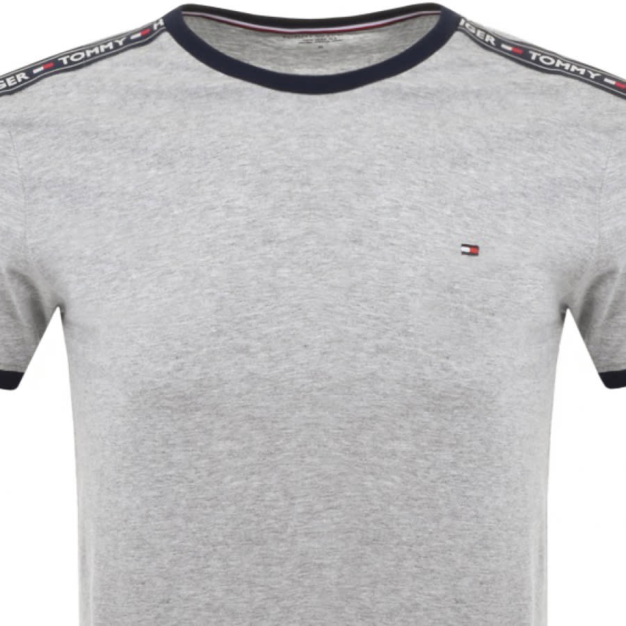 Alternative Image for ProductTommy Hilfiger Loungewear Round Neck T Shirt Grey2